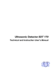 Ultrasonic Detector SDT 170