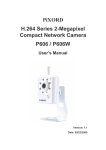 PiXORD H.264 Series 2-Megapixel Compact Network Camera P606
