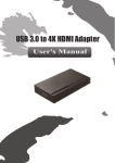 USB3HD4KB User`s Manual