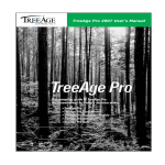 TreeAge Pro 2007 User`s Manual