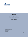RMU2 Linux Logic Controller User Manual