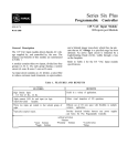 Series Six PLC Datasheets Manual, GEK-25367E