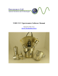 VM92 VUV Spectrometer Software Manual