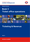 Book 5 Ticket office operations Ticketing & Revenue