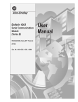 1203-5.5, Bulletin 1203 Serial Communnications Module