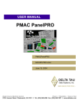 PMAC Motion Control for LabVIEW 5.0 PMACPanel User Manual