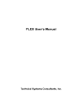 FLEX User`s Manual