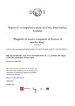 Report of a comparative analysis of the Interlocking Systems