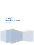 Page 1 iPad User Manual Version 2.0 Page 2 Table of Contents I