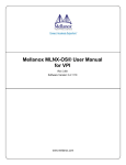 Mellanox MLNX-OS® User Manual for VPI - to site