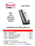 Industrial Ethernet Switch Manual