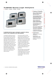 Tektronix: Products > TLA5000 Series Logic Analyzers TLA5201