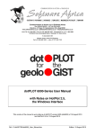 dotPLOT 6000-Series User Manual with Notes on
