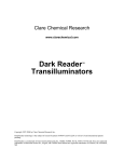 Dark Reader™ Transilluminators