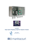 LCA15F High Speed Weighing Amplifier / Digitiser