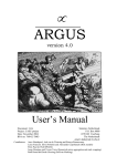 µ-ARGUS 4.0 manual - Research
