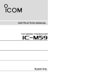iC- m59 - ICOM Canada