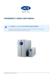 Thunderbolt Series User Manual