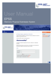 User Manual - Electronic Proposal Submission System (EPSS)