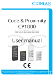 CP1000 User manual