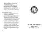 JET CITY AMPLIFICATION JCA5212RC OWNER`S MANUAL