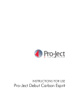 Pro-Ject Debut Carbon Esprit - Pro
