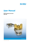 User Manual - EL-CELL