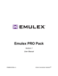 PRO Pack User Manual