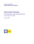 DeviceNet Module - Platforma Internetowa ASTOR.