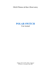 Pol Switch user manual