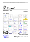 QC.Expert® - TriloByte Statistical Software
