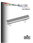 COLORado Batten 144 Tour User Manual Rev. 5