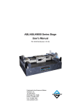 ABL/ABLH9000 Series Stage User`s Manual