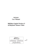 WF2415 User Manual 300Mbps Gigabit Wireless-N AP