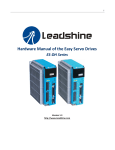 Hardware Manual of the Easy Servo Drives ES-DH Series