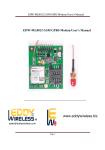 EDW-ML8012 GSM GPRS Modem User Manual