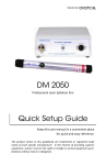 Quick Setup Guide DM 2050
