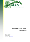 ANALOX ATA™ - Trimix Analyser Technical Manual