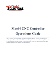 Mach4 Operation Manual