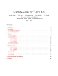 USER MANUAL OF TUFFY 0.3 - The Stanford University InfoLab