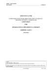 USER MANUAL FOR COMPUTERISATION OF RECORDS FOR