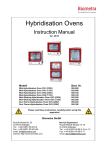 Hybridization Ovens User Manual