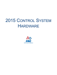 2015 Control System Hardware