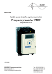Frequency inverter ER12