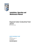 Degassed Cation Conductivity Panel (DCCP)