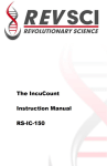 IncuCount User Manual