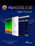 NoNOISE II — User Manual