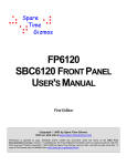 FP6120 User`s Manual