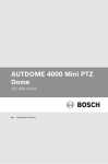 AUTDOME 4000 Mini PTZ Dome