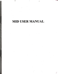 MID USER MANUAL - File Management